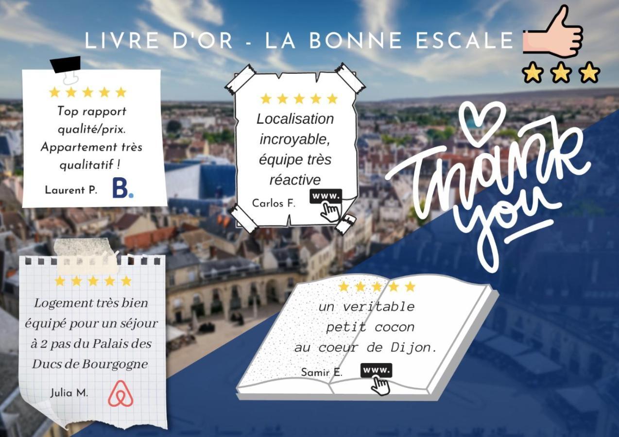 디종 La Bonne Escale I Centre Historique Palais Ducs 아파트 외부 사진